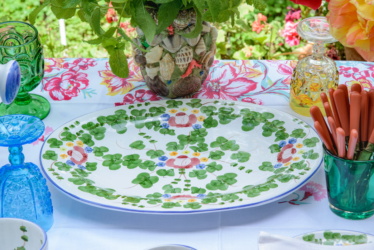 Oval Platter, Classic Ivy
